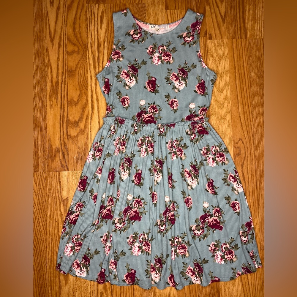 Jolt NEW with tags lightweight rayon floral tank top sun dress
